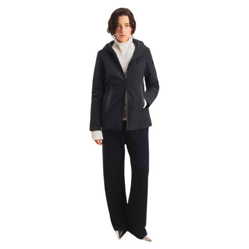 Peuterey Piumino medio Piumino Donna Auctor in Softshell Nero - Francavilla Moda