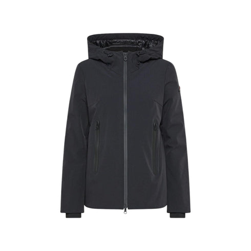 Peuterey Piumino medio Piumino Donna Auctor in Softshell Nero - Francavilla Moda