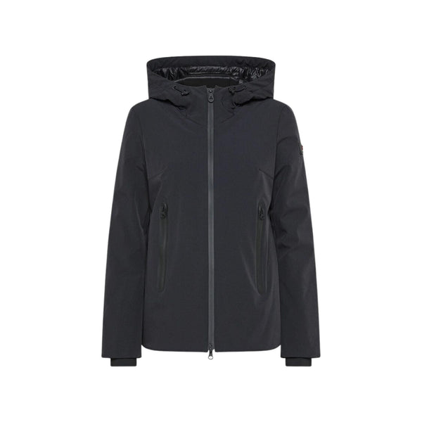 Peuterey Piumino medio Piumino Donna Auctor in Softshell Nero - Francavilla Moda