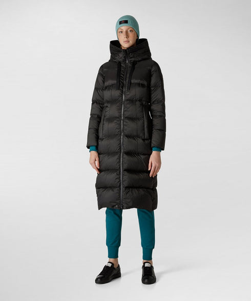 Piumino Donna NUNKIMQE Water Repellent Nero PEUTEREY- Francavilla Moda