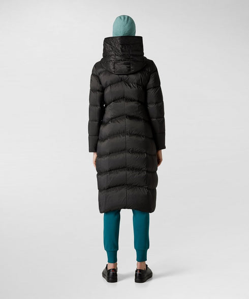 Piumino Donna NUNKIMQE Water Repellent Nero PEUTEREY- Francavilla Moda