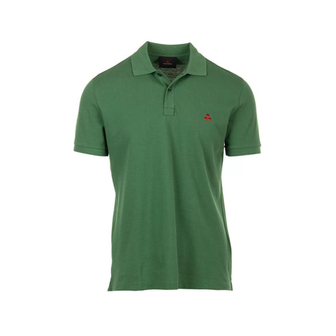 Peuterey Polo Polo Uomo con lavorazione a nido d'ape Verde P24-PEUTEREYZENO001-343-M - Francavilla Moda