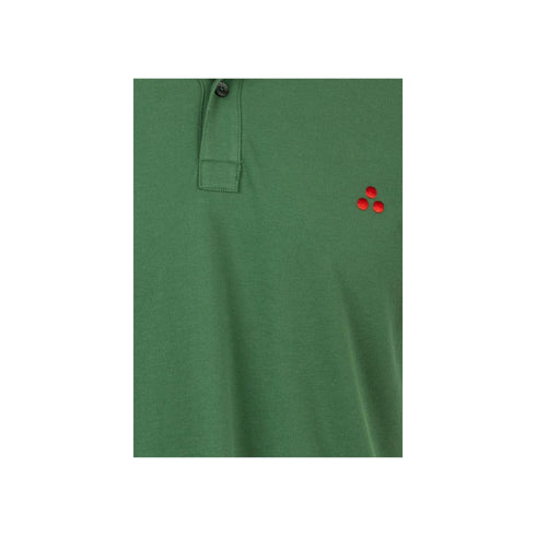 Peuterey Polo Polo Uomo con lavorazione a nido d'ape Verde P24-PEUTEREYZENO001-343-M - Francavilla Moda