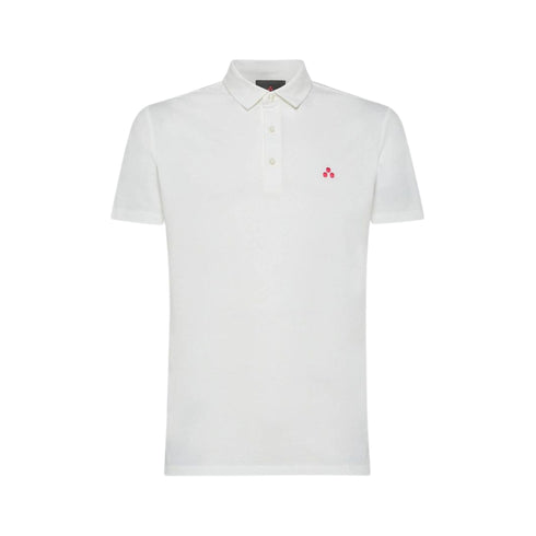 Polo Uomo con logo ricamato Bianco Peuterey- Francavilla Moda