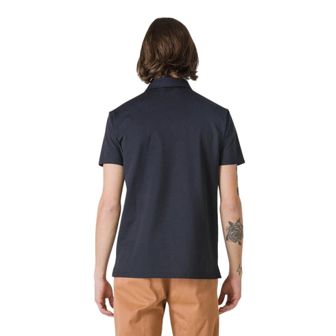 Polo Uomo con logo ricamato Blu Peuterey- Francavilla Moda