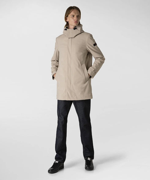 Trench Uomo GROFF con cappuccio rimovibile Beige PEUTEREY- Francavilla Moda