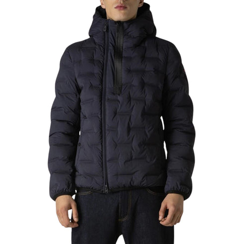 Uomo Piumino corto jacquard imbottito Blu PEUTEREY- Francavilla Moda