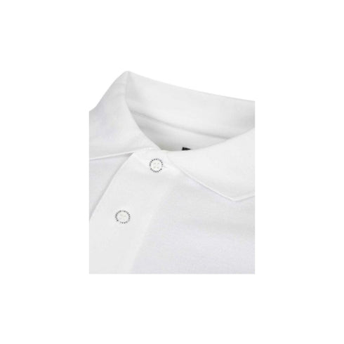 Men's polo shirt with front printed logo