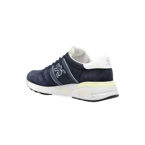 PREMIATA Sneakers Sneaker Uomo linea Lander Blu Blu - Francavilla Moda