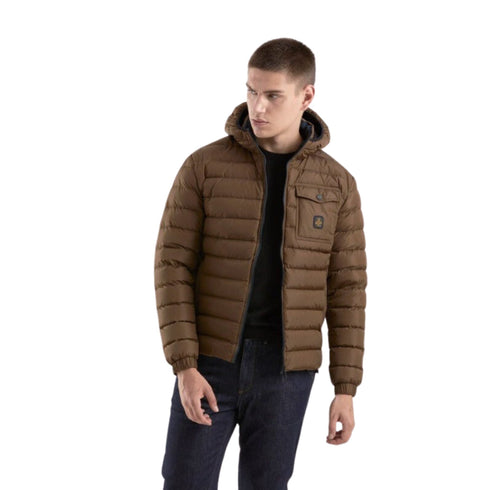 REFRIGIWEAR Piumino corto Piumino corto Uomo Hunter Jacket Marrone A23-REFRIGIWEARG92700NY0185-H05560-48 - Francavilla Moda