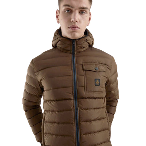 REFRIGIWEAR Piumino corto Piumino corto Uomo Hunter Jacket Marrone A23-REFRIGIWEARG92700NY0185-H05560-48 - Francavilla Moda