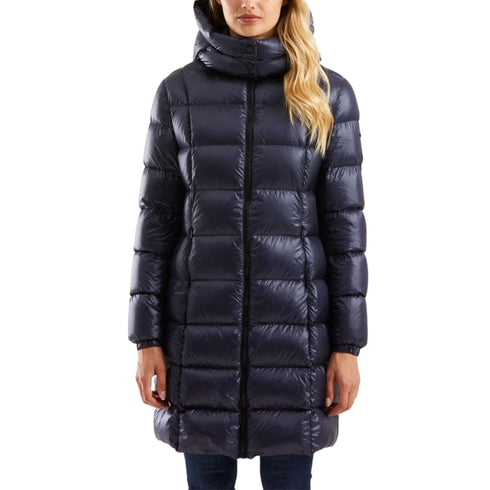 Piumino Donna Long Ashley Blu REFRIGIWEAR- Francavilla Moda