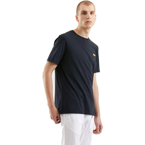 T-shirt Uomo con girocolllo a costine Blu Refrigiwear- Francavilla Moda