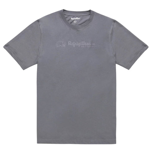 T-shirt Uomo con stampa in contrasto Antracite Refrigiwear- Francavilla Moda