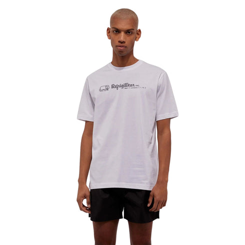 T-shirt Uomo con stampa in contrasto Bianca Refrigiwear- Francavilla Moda
