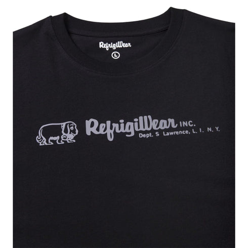 T-shirt Uomo con stampa in contrasto Nero Refrigiwear- Francavilla Moda