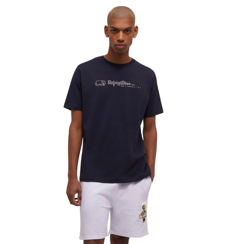 T-shirt Uomo con stampa in contrasto Blu Refrigiwear- Francavilla Moda
