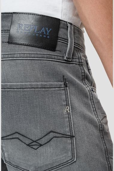 Jeans Uomo M914Y slim fit Grigio REPLAY- Francavilla Moda