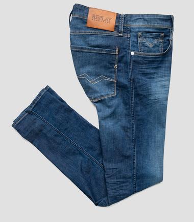 Jeans Uomo M914Y slim fit Jeans scuro REPLAY- Francavilla Moda