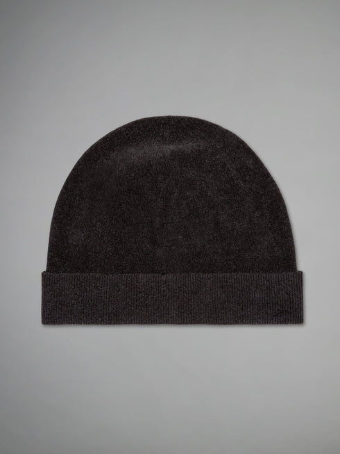 Berretto Uomo Velvet in ciniglia Antracite RRD- Francavilla Moda