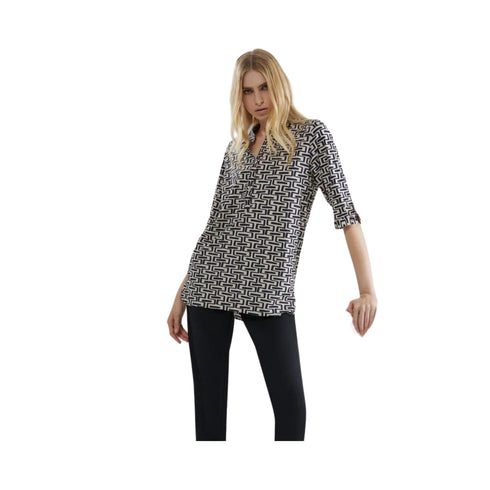 Camicia BIC KOR Donna Bianco asfalto RRD- Francavilla Moda