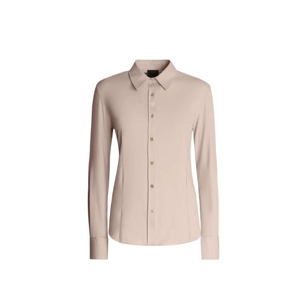 Camicia Donna Oxford con collo classico Rosa RRD- Francavilla Moda