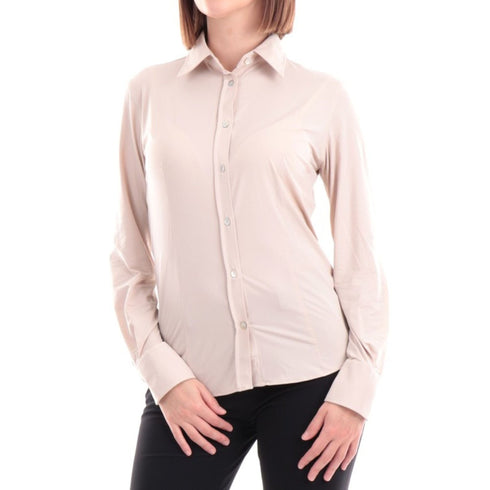 Camicia Donna Oxford con collo classico Rosa RRD- Francavilla Moda