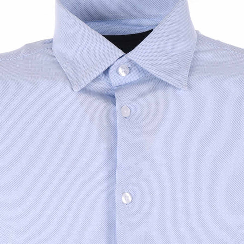 Camicia Uomo Oxford Jaquard stretch Bianco RRD- Francavilla Moda