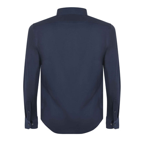 Camicia Uomo Oxford Jaquard stretch Blu RRD- Francavilla Moda