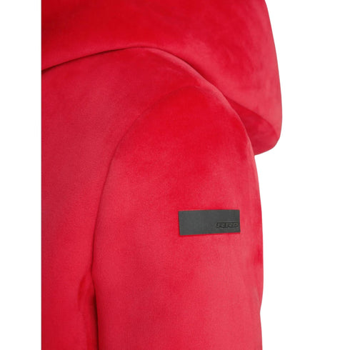 RRD Cappotto Cappotto Donna Neo Velvet Parka Rosso - Francavilla Moda