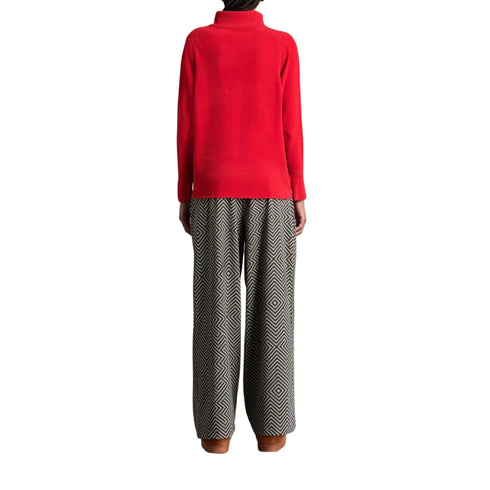 Dolcevita Donna con spacchi laterali Rosso RRD- Francavilla Moda