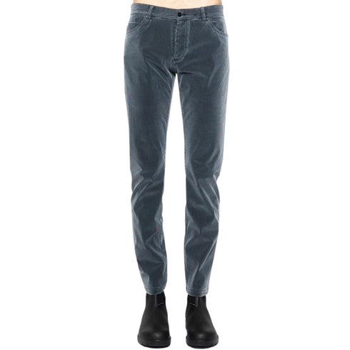Pantalone Uomo Techno Velvet cinque tasche Grigio scuro RRD- Francavilla Moda