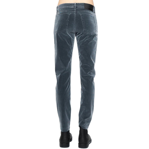 Pantalone Uomo Techno Velvet cinque tasche Grigio scuro RRD- Francavilla Moda