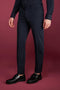 Pantalone Uomo W21221 con Finiture Sartoriali Blu RRD- Francavilla Moda