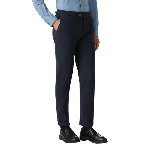 Pantalone Uomo Winter Micro Chino Blu RRD- Francavilla Moda