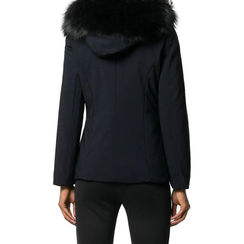 RRD Parka corto Parka Donna corto Winter Storm Lady Fur Nero - Francavilla Moda