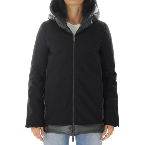 Parka Donna Winter Hybrid Zar Nero RRD- Francavilla Moda