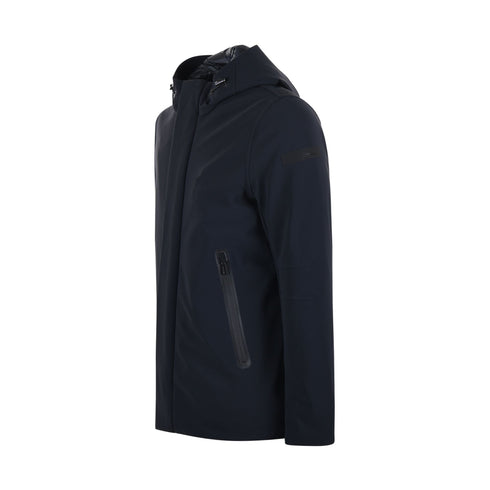 Parka Uomo corto trapuntato Blu RRD- Francavilla Moda
