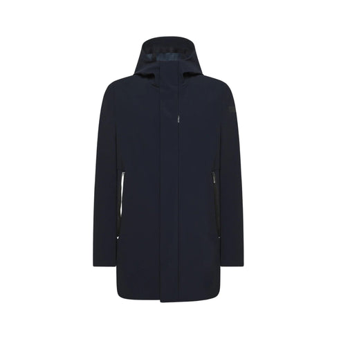 Parka Uomo impermeabile con cappuccio Blu RRD- Francavilla Moda