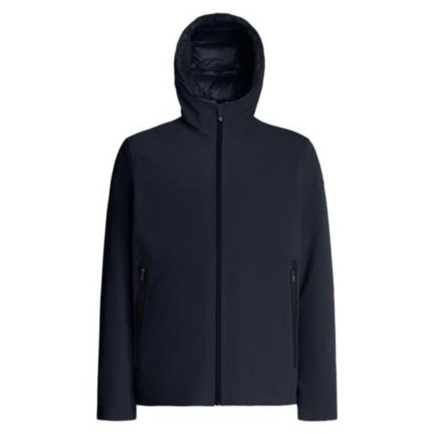 Parka Uomo Winter Storm con cappuccio Blu RRD- Francavilla Moda