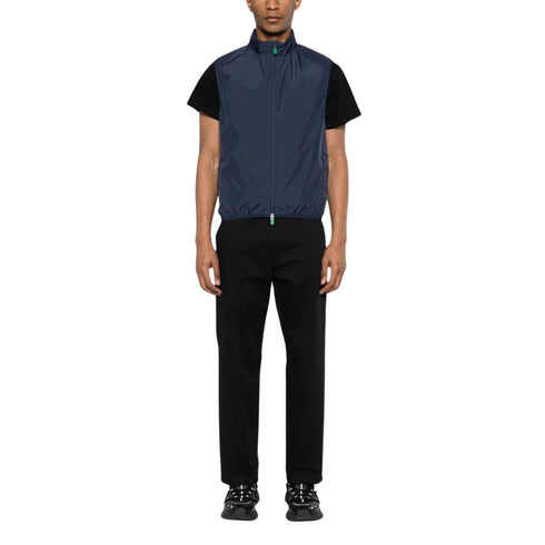 Save The Duck Gilet Gilet Uomo modello Mars imbottito Blu P24-SAVE THE DUCKD80574MWIND18-90000-M - Francavilla Moda