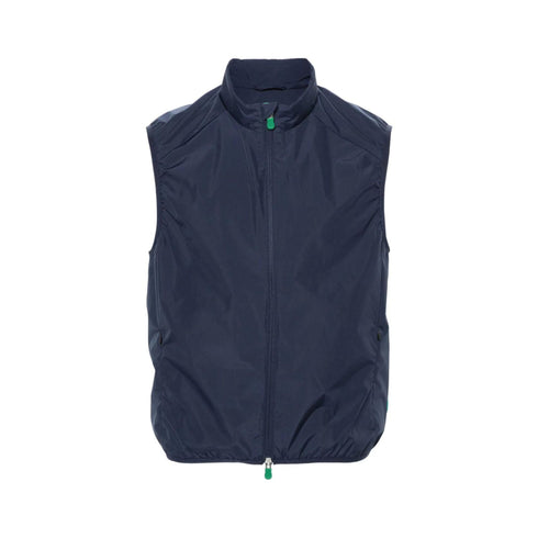 Save The Duck Gilet Gilet Uomo modello Mars imbottito Blu P24-SAVE THE DUCKD80574MWIND18-90000-M - Francavilla Moda