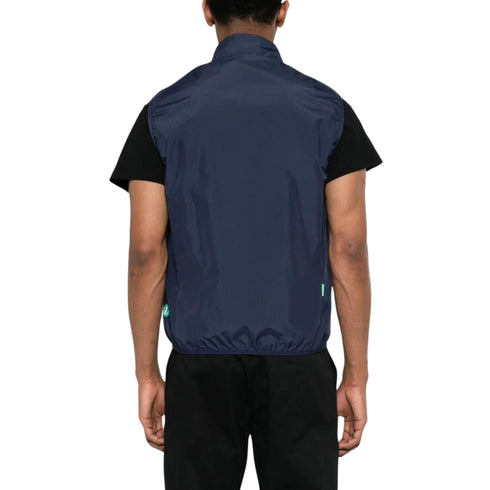 Save The Duck Gilet Gilet Uomo modello Mars imbottito Blu P24-SAVE THE DUCKD80574MWIND18-90000-M - Francavilla Moda