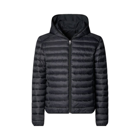 Piumino Uomo Ezra Eco reversibile Nero SAVE THE DUCK- Francavilla Moda