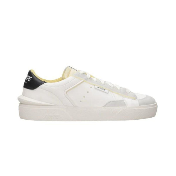 Sneakers Uomo con tallone in contrasto Bianco STRYPE- Francavilla Moda
