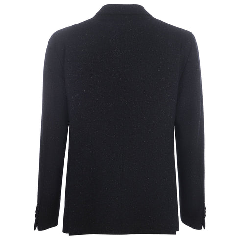 Giacca Uomo in misto lana e seta Blu TAGLIATORE- Francavilla Moda