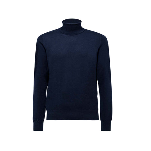 Maglia Uomo a collo alto Blu TAGLIATORE- Francavilla Moda