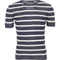 T-shirt Uomo a Righe con costine B.co blu TAGLIATORE- Francavilla Moda