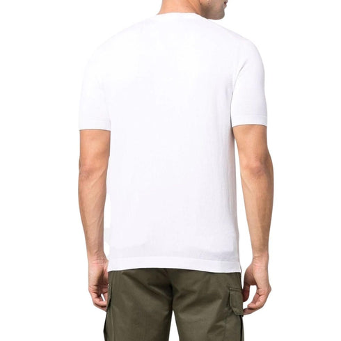 T-shirt Uomo girocollo in cotone Bianco TAGLIATORE- Francavilla Moda