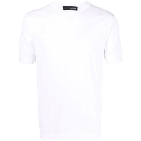 T-shirt Uomo girocollo in cotone Bianco TAGLIATORE- Francavilla Moda